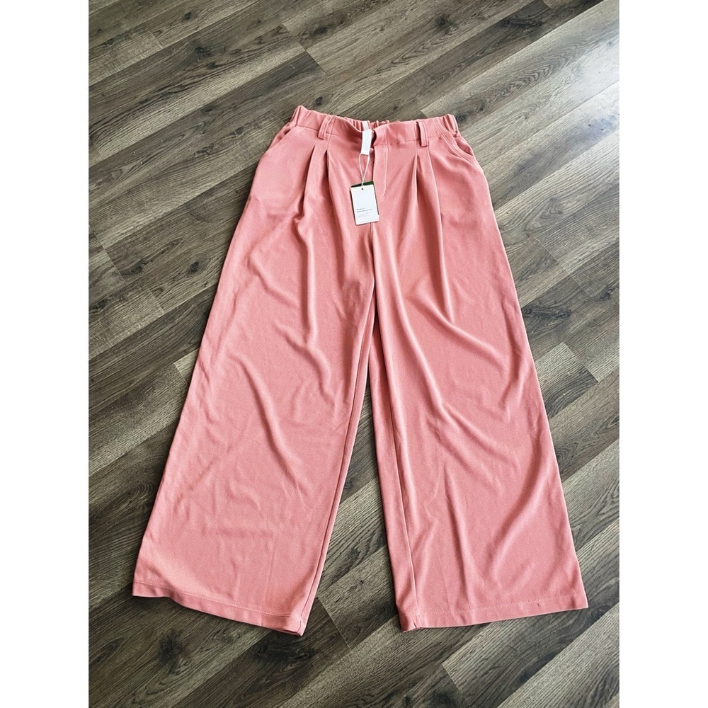 HALARA Dusty Rose Wide Leg Pants - Picture 8 of 10